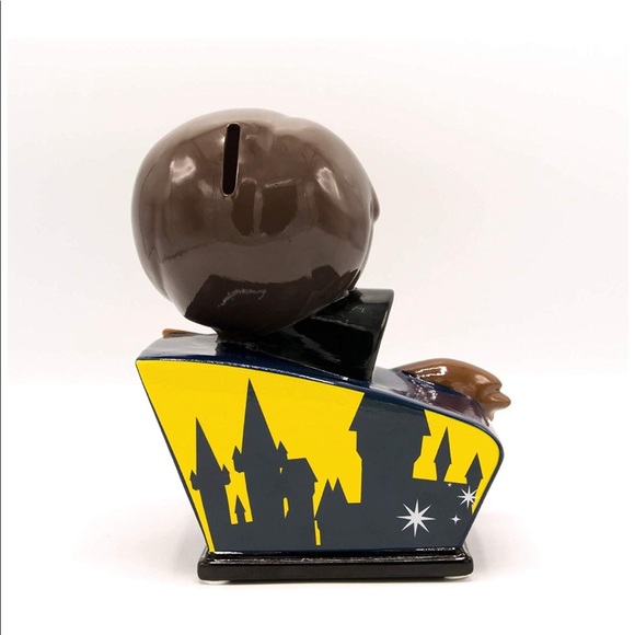 Silver Buffalo Harry Potter on Broom Ceramic Bank - Picture 2 of 3
